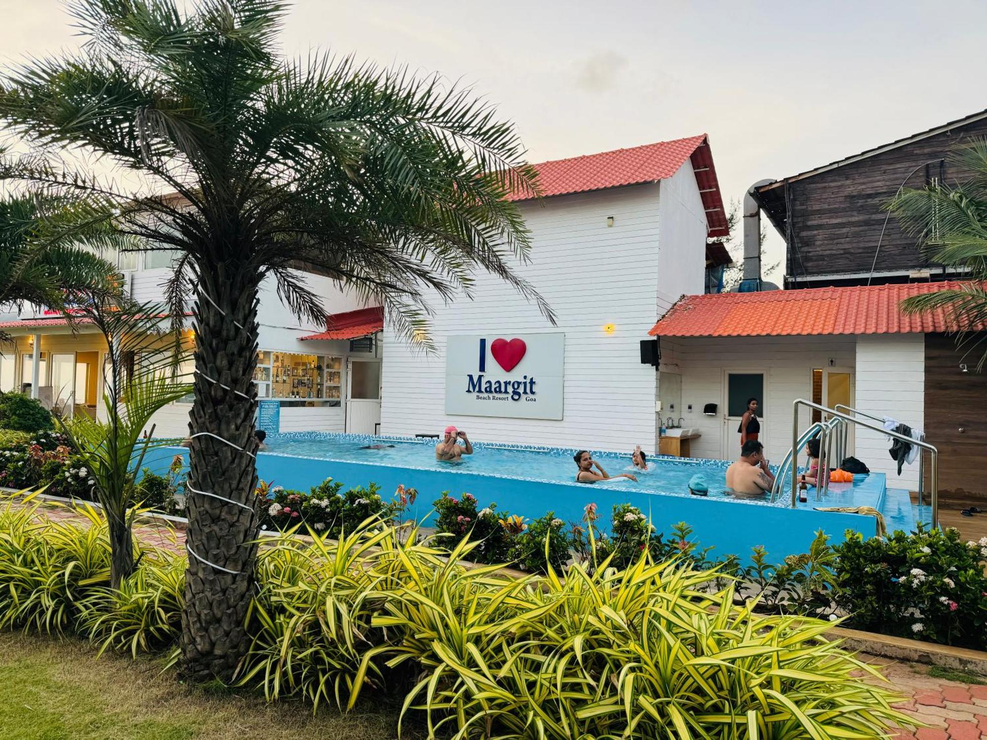 Maargit Beach Resort Mandrem Eksteriør billede